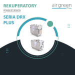 Rekuperatory DEFRO seria DRX PLUS